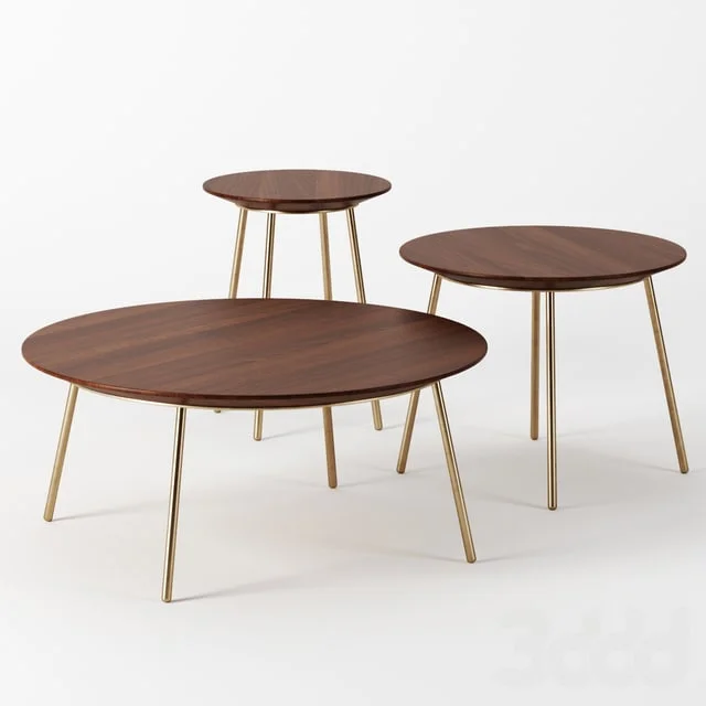 Round tables by ZARA Home